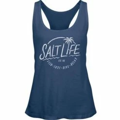 Best Sale 👏 Tanks 👩 Women's Salt Life Unwind Tank Top 💯
