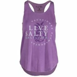 Budget ๐ฅฐ Tanks ๐ฉ Women's Salt Life Permanent Vacation Tank Top ๐ฏ