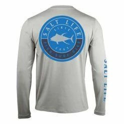 Wholesale ๐ Shirts Men's Salt Life Sea Captain SLX Long Sleeve T-Shirt ๐