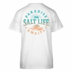 Brand new ๐ฅ Shirts ๐ฉ Women's Salt Life Awaiting Paradise T-Shirt ๐