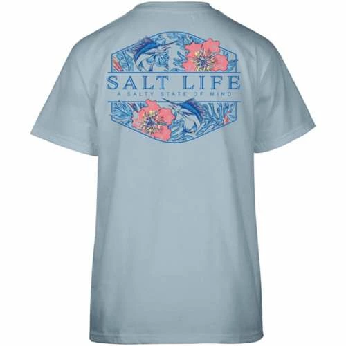 Brand new 🌟 Shirts 👩 Women's Salt Life Sailin Tropics Graphic T-Shirt 😀 1 Brand new 🌟 Shirts 👩 Women's Salt Life Sailin Tropics Graphic T-Shirt 😀