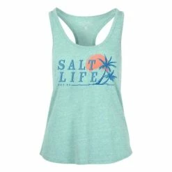 Wholesale ๐ฅฐ Tanks ๐ฉ Women's Salt Life Leaning Palms Tank Top ๐