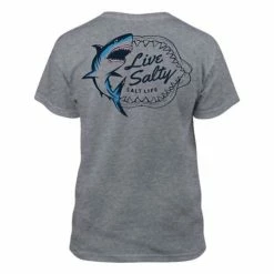 Promo ✔️ Shirts Boys' Salt Life Shark Bite T-Shirt 😍