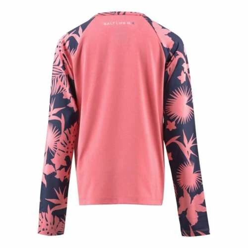 Best Pirce 😍 Shirts 👧 Girls' Salt Life Amerituna Escapism Long Sleeve 👚 Shirt 🎉 2 Best Pirce 😍 Shirts 👧 Girls' Salt Life Amerituna Escapism Long Sleeve 👚 Shirt 🎉 - Image 2