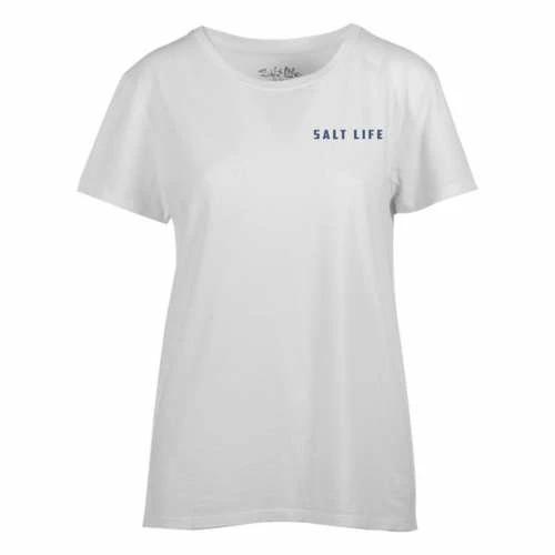Promo 👍 Shirts 👩 Women's Salt Life Amerifinz T-Shirt 😍 2 Promo 👍 Shirts 👩 Women's Salt Life Amerifinz T-Shirt 😍 - Image 2