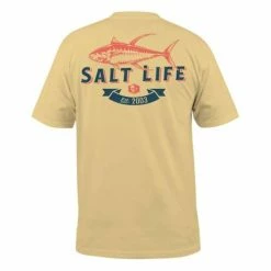 Best Sale 🤩 Shirts Men's Salt Life Speedy Tuna Pocket T-Shirt 🛒