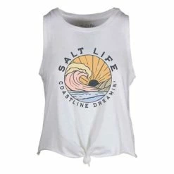 Brand new โค๏ธ Tanks ๐ฉ Women's Salt Life Coastline Dreamin Muscle Tank Top ๐