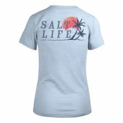 Coupon 🥰 Shirts 👩 Women's Salt Life Leaning Palms T-Shirt 👍