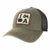 Budget 🔔 Hats & Caps Adult Legacy Iowa Greaser Trucker Snapback Hat 🔔