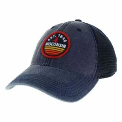 Flash Sale 💯 Hats & Caps Men's Legacy Sunset Wisconsin Trucker Snapback Hat 😍