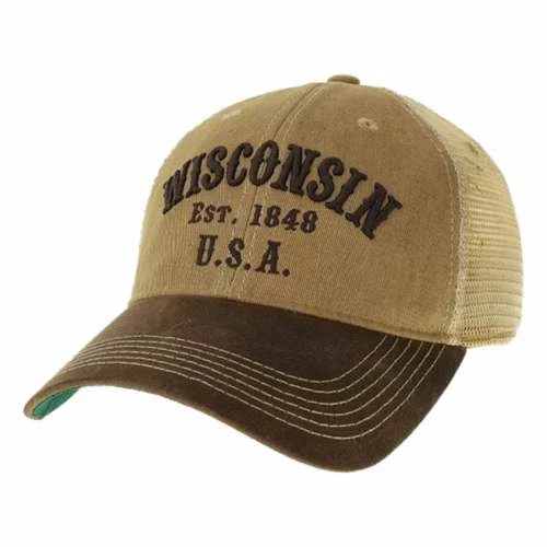 Wholesale ๐งจ Hats & Caps Adult Legacy Wisconsin Visor Trucker Snapback Hat โค๏ธ 1 Wholesale ๐งจ Hats & Caps Adult Legacy Wisconsin Visor Trucker Snapback Hat โค๏ธ