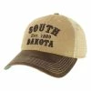 Best reviews of 💯 Hats & Caps Adult Legacy South Dakota Visor Trucker Snapback Hat 😀