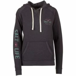 Cheap 🎁 Hoodies & Sweatshirts 👩 Women's Salt Life Salty Times Hoodie ⌛