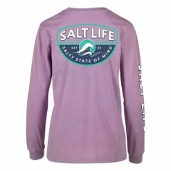 Brand new ๐ฅฐ Shirts ๐ฉ Women's Salt Life Morning Wave Long Sleeve T-Shirt ๐
