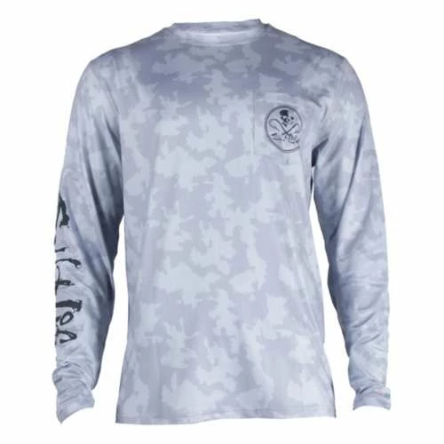 New ๐ Shirts Men's Salt Life Mission Long Sleeve Performance Pocket T-Shirt ๐ 2 New ๐ Shirts Men's Salt Life Mission Long Sleeve Performance Pocket T-Shirt ๐ - Image 2