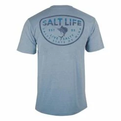 Flash Sale ❤️ Shirts Men's Salt Life Waving Tri-Blend T-Shirt 😉