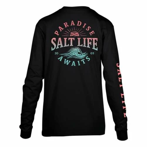 Top 10 🛒 Shirts 👩 Women's Salt Life Awaiting Paradise Long Sleeve T-Shirt 👍 1 Top 10 🛒 Shirts 👩 Women's Salt Life Awaiting Paradise Long Sleeve T-Shirt 👍
