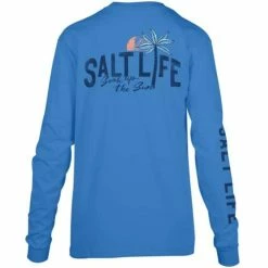 Cheapest ๐งจ Shirts ๐ฉ Women's Salt Life Sunnin Long Sleeve Graphic T-Shirt ๐