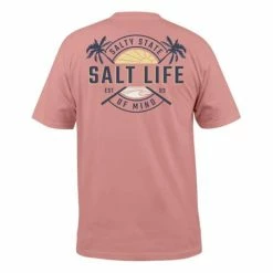 Outlet 💯 Shirts Men's Salt Life First Light T-Shirt ✔️